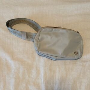 Teal and gold  belt bag lulu NWT